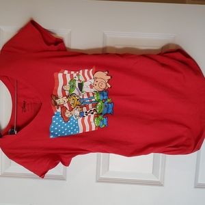 Maternity toy story 4th of July shirt